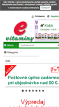 Mobile Screenshot of evitaminy.sk